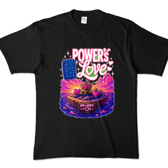 カラーTシャツ - XL - ブラック (濃色)