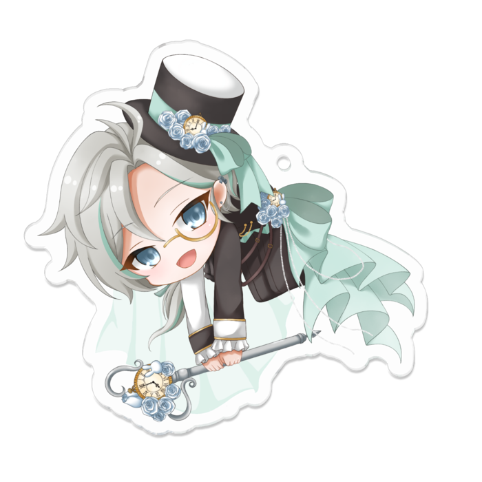 アクリルキーホルダー - 70 x 70 (mm)