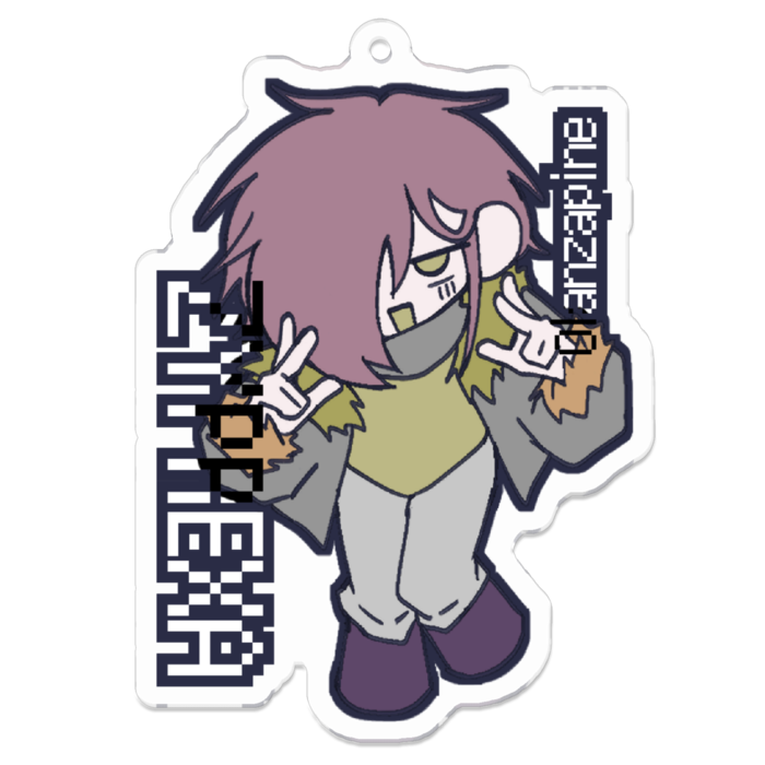 アクリルキーホルダー - 70 x 70 (mm)