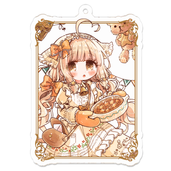 アクリルキーホルダー - 70 x 70 (mm)