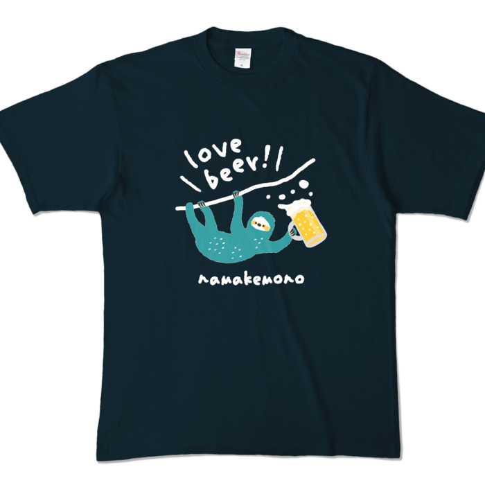 カラーTシャツ - XL - ネイビー (濃色)