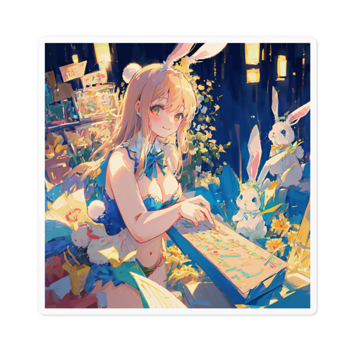 ステッカー - 100 x 100 (mm)