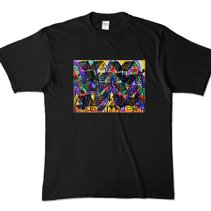 カラーTシャツ - XL - ブラック (濃色)