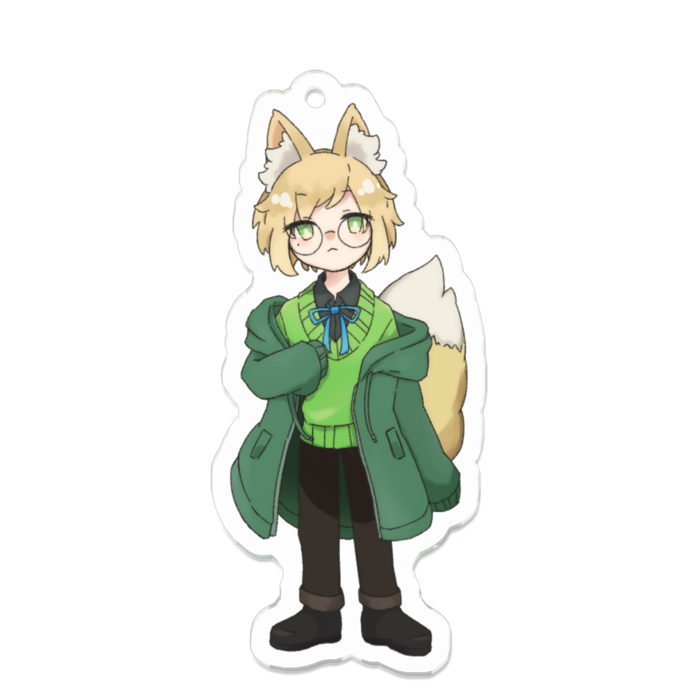 アクリルキーホルダー - 70 x 70 (mm)