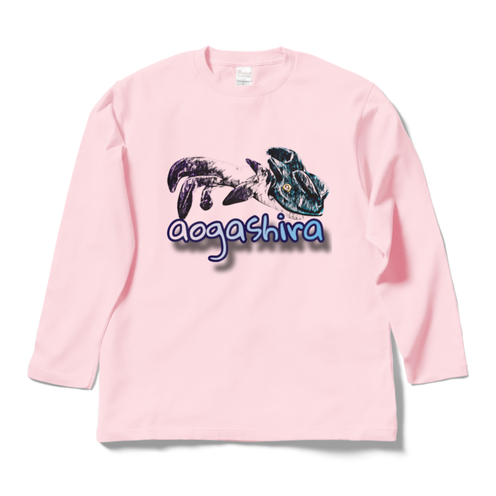 ロングスリーブTシャツ - L - ライトピンク