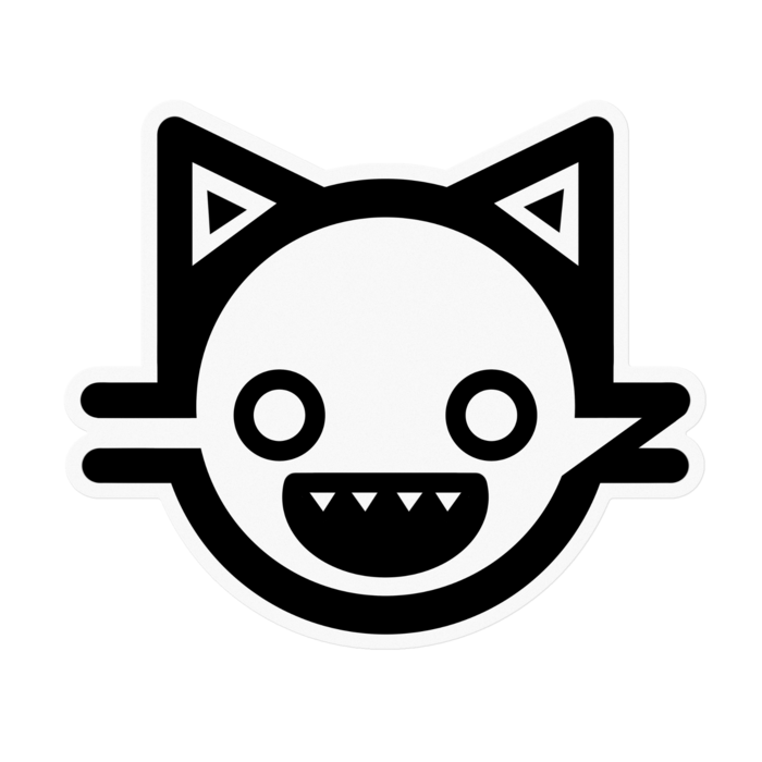 ステッカー - 100 x 100 (mm)