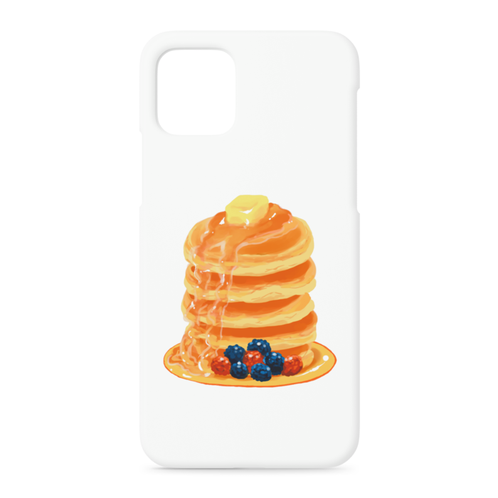 パンケーキのiPhoneケース - iPhone 11 Pro - 正面印刷のみ