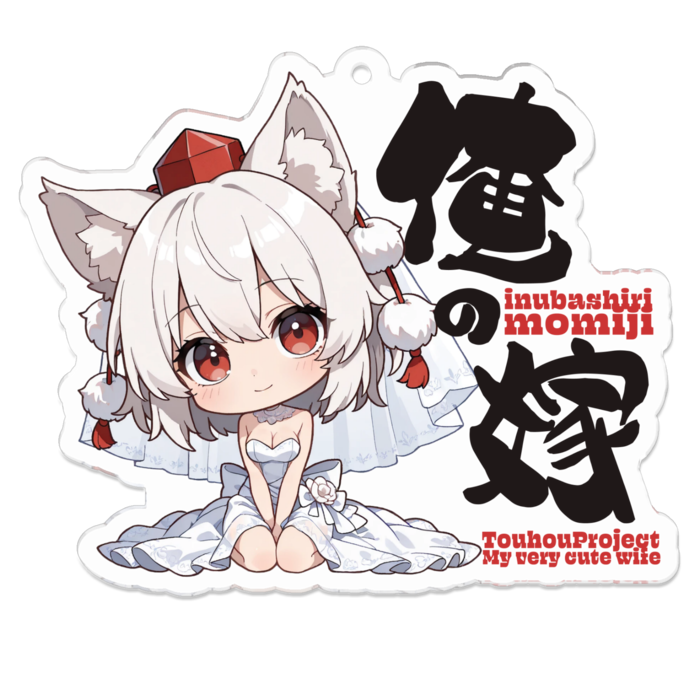 アクリルキーホルダー - 70 x 70 (mm)