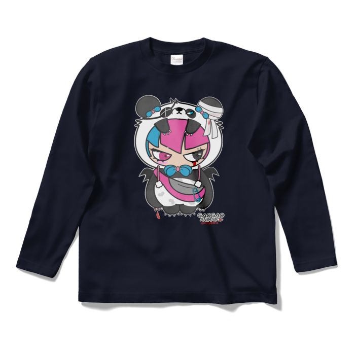 ロングスリーブTシャツ - S - ネイビー