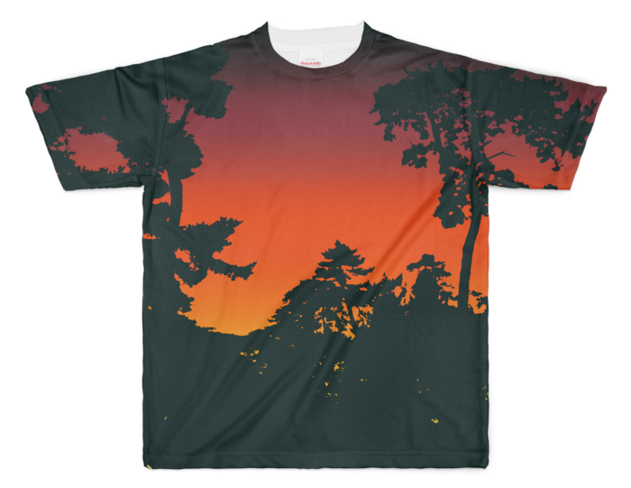 フルグラフィックTシャツ - XL - 両面印刷