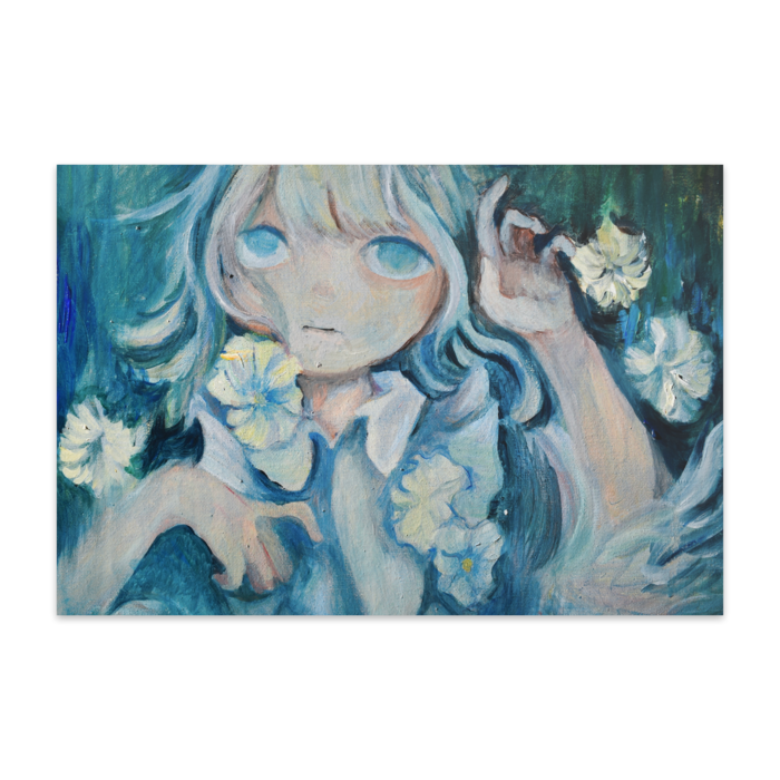 ポストカード(10枚セット) - ヴァンヌーボVGスノーホワイト195kg