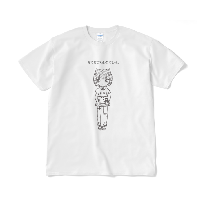 格ゲーメンヘラ女子 Tシャツ Lunchvox Booth