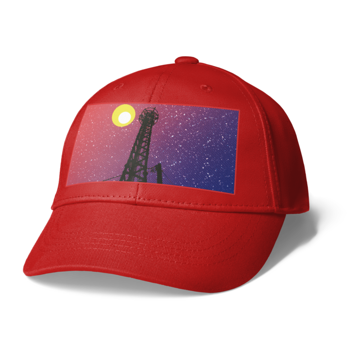 キャップ - レッド