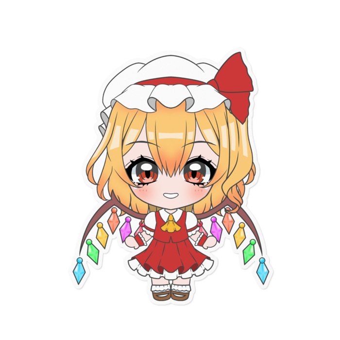 ステッカー - 160 x 160 (mm)ホワイト