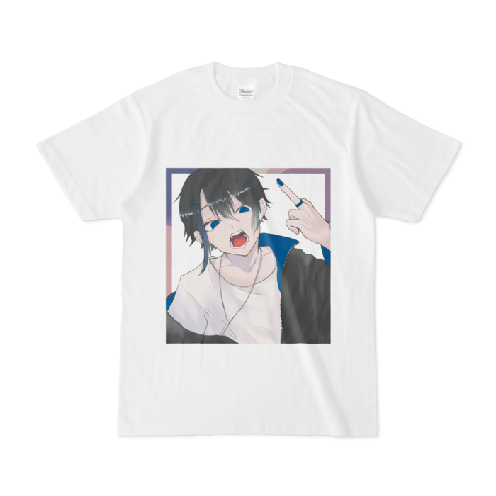 中指 男子 Tシャツ Tkm 12 Booth