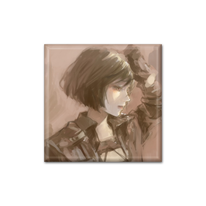 缶バッジ - 四角形40mm