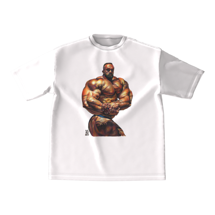 ビッグシルエットTシャツ - M - 両面