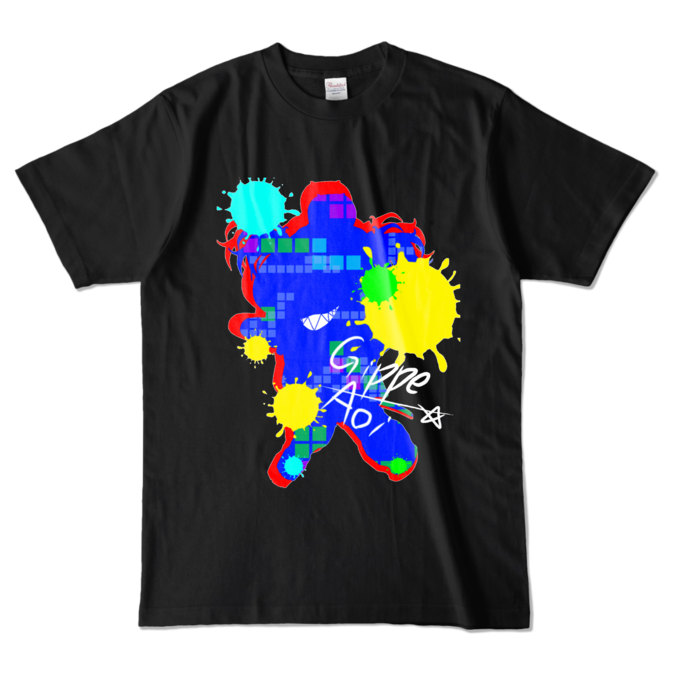 カラーTシャツ - L - ブラック (濃色)