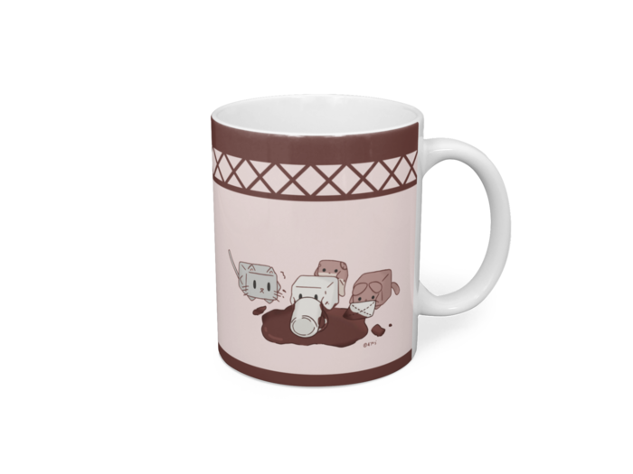 マグカップ - 直径 8 cm / 高さ 9.5 cm