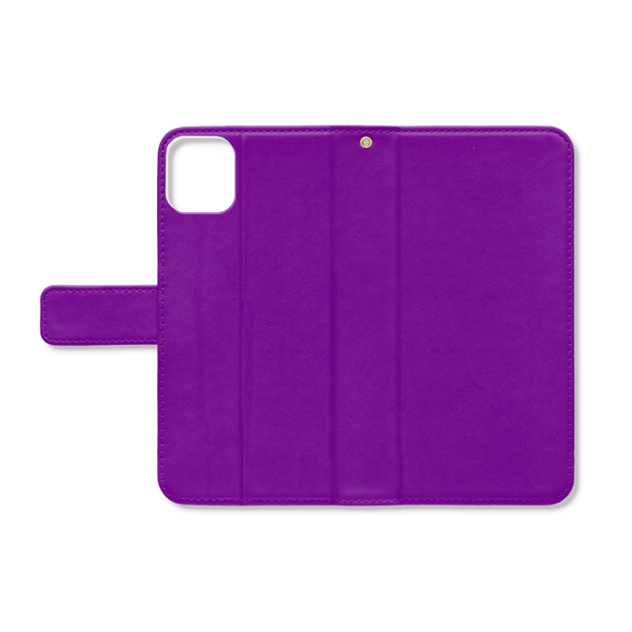 手帳型iPhoneケース - iPhone11ProMax - ストラップ穴 あり