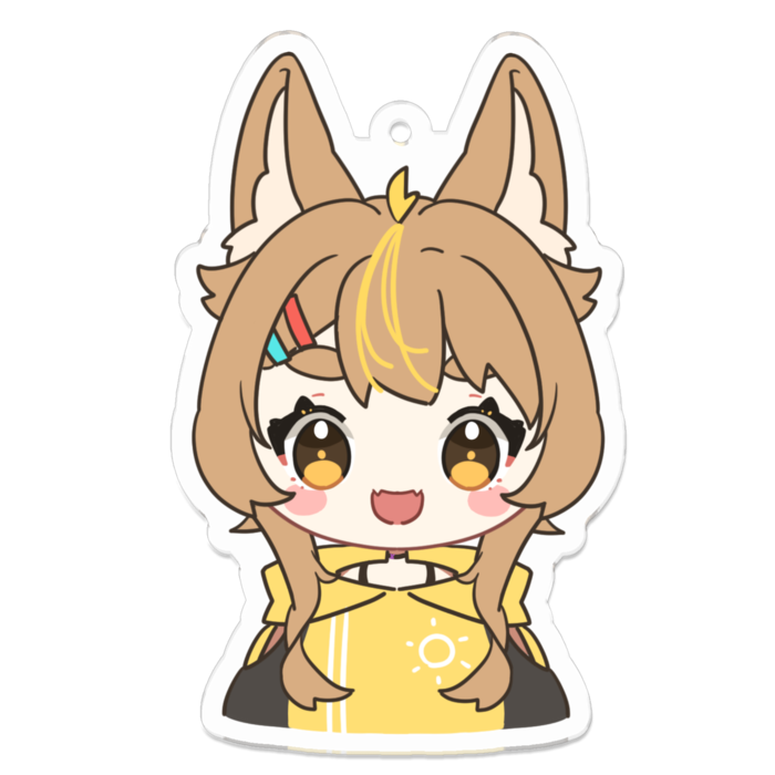 アクリルキーホルダー - 70 x 70 (mm)