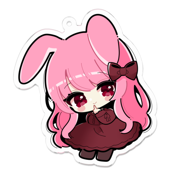 アクリルキーホルダー - 70 x 70 (mm)