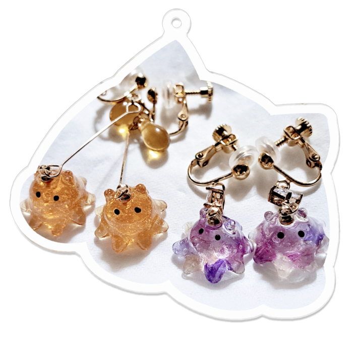 アクリルキーホルダー - 70 x 70 (mm)