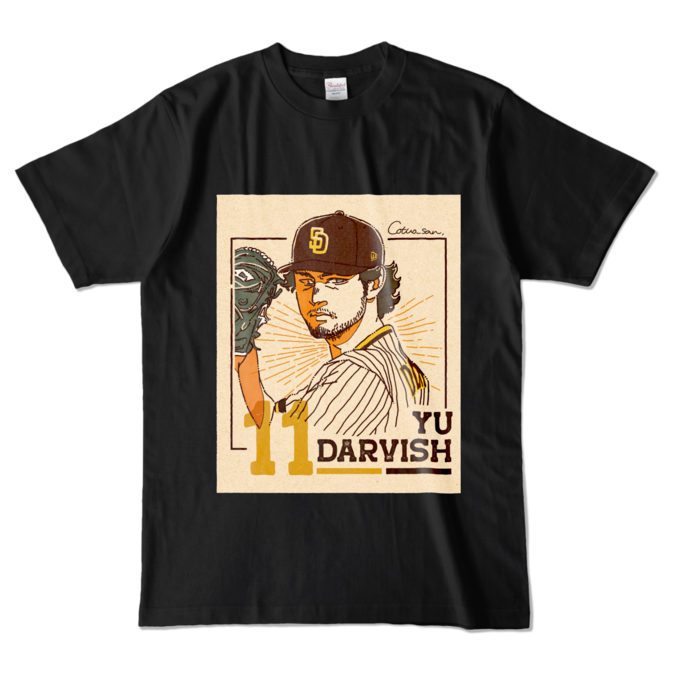 カラーTシャツ - L - ブラック (濃色)