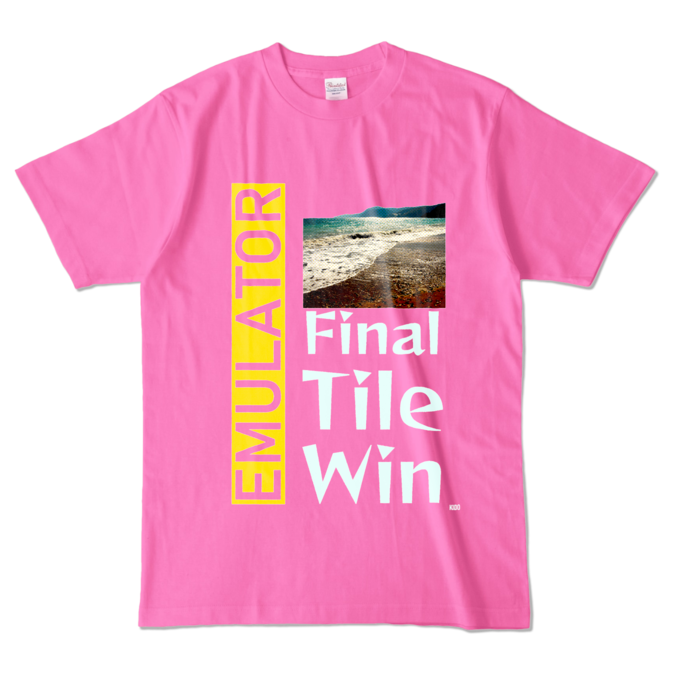 カラーTシャツ - L - ピンク (濃色)