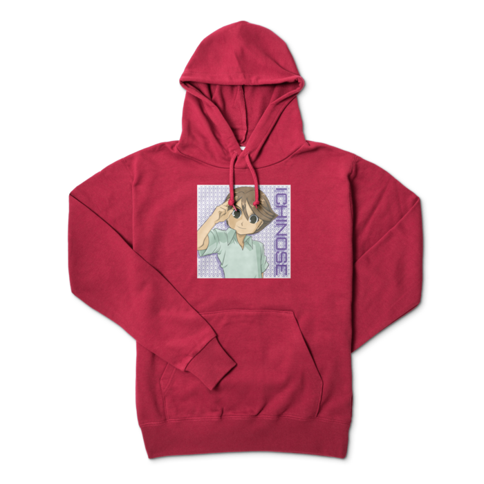 パーカー - L - バーガンディ