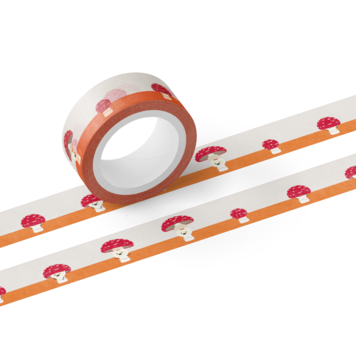 マスキングテープ - オレンジ - テープ幅 15mm