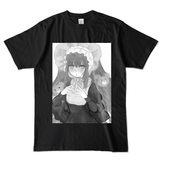 カラーTシャツ - L - ブラック (濃色)