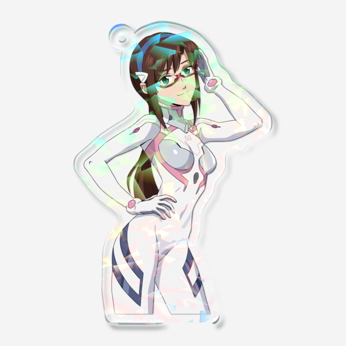 ホログラムアクリルキーホルダー - 70 × 70mm