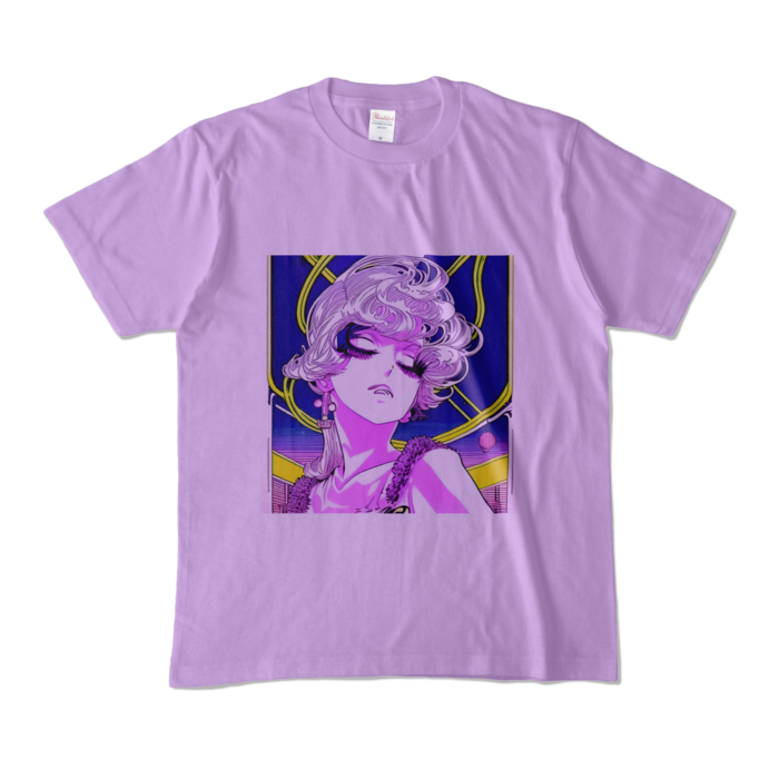 カラーTシャツ - M - ライトパープル (淡色)