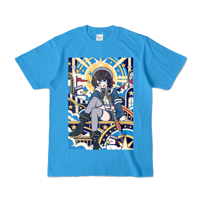 カラーTシャツ - S - ターコイズ （濃色）
