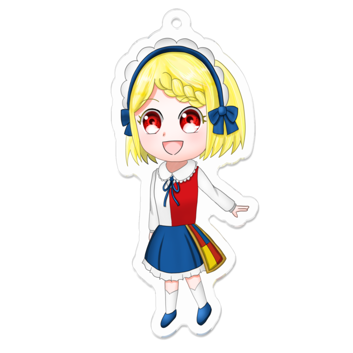 アクリルキーホルダー - 70 x 70 (mm)