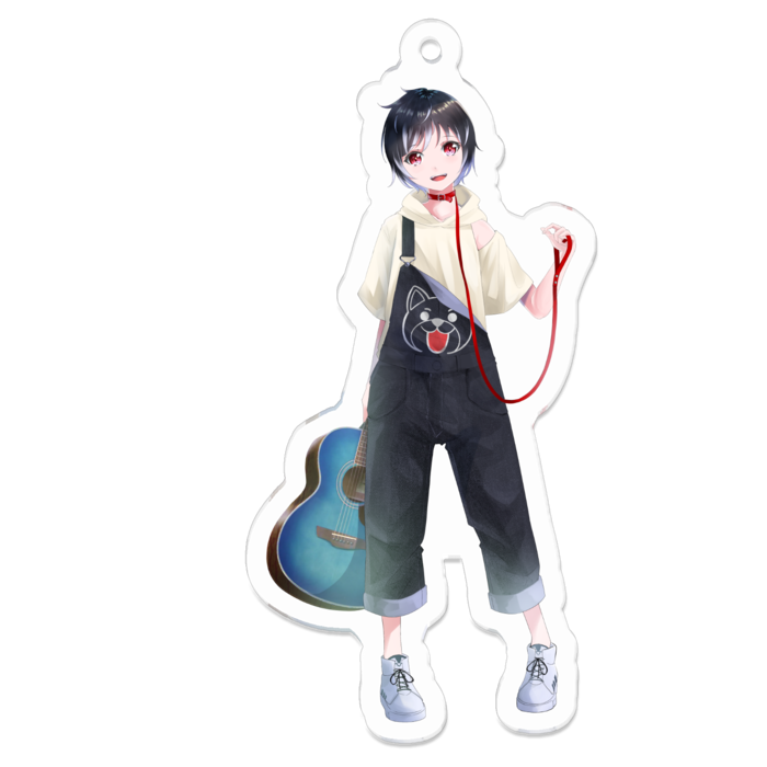 アクリルキーホルダー（コーティング） - 70 x 70 (mm)