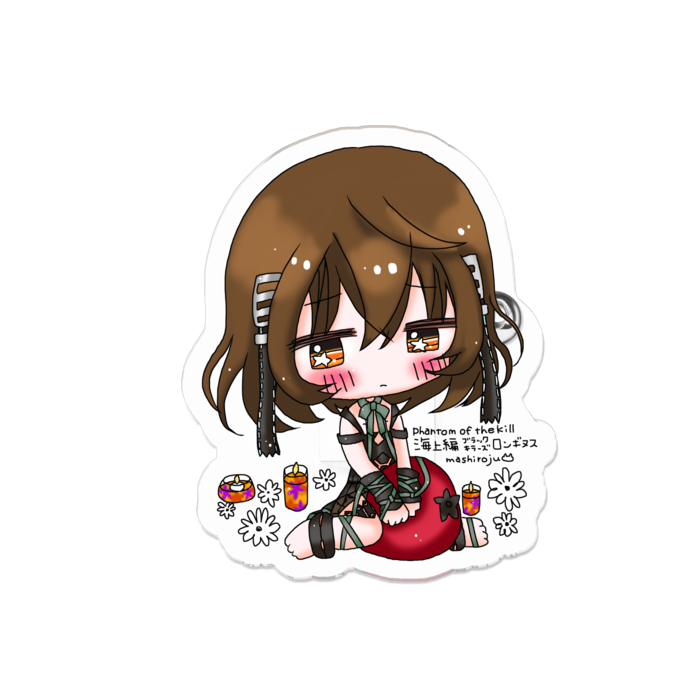 アクリルバッジ - 50 x 50 (mm)