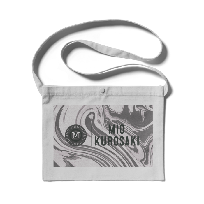 サコッシュ（ライトグレー）