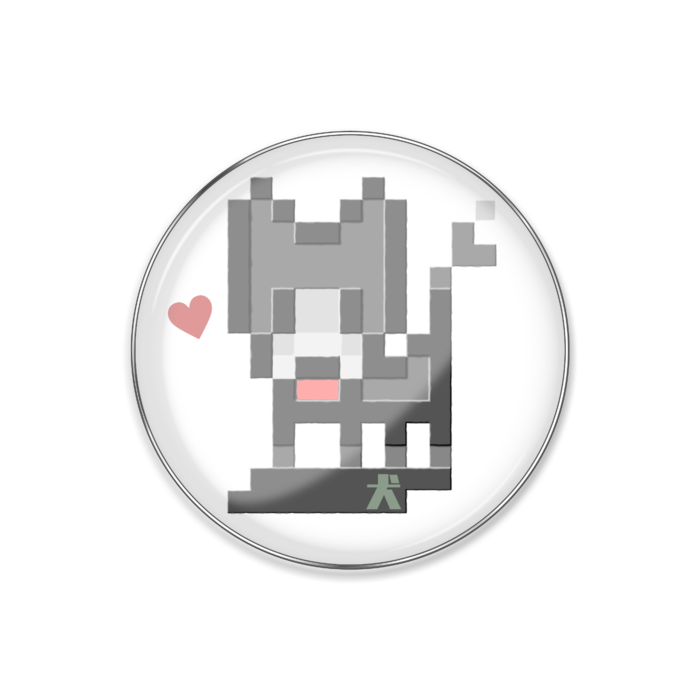 ピンバッジ - 丸形25mm