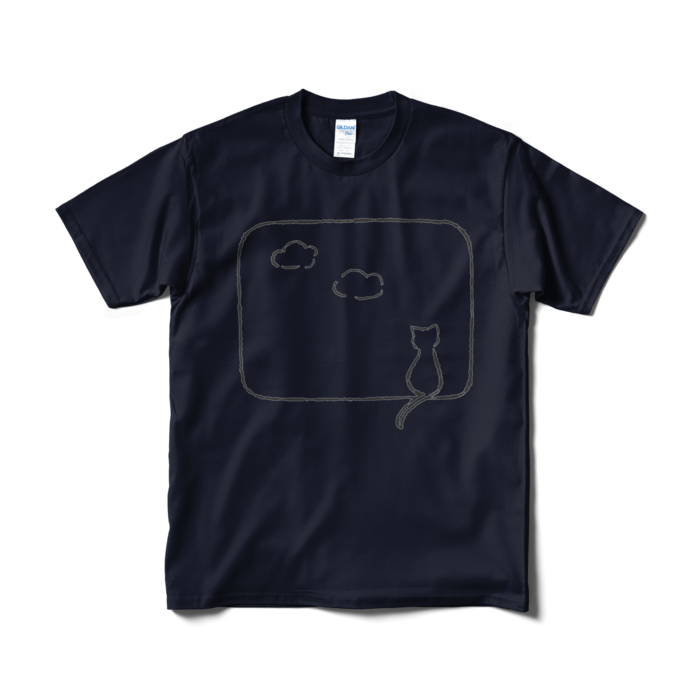 Tシャツ（黒） - M - ネイビー