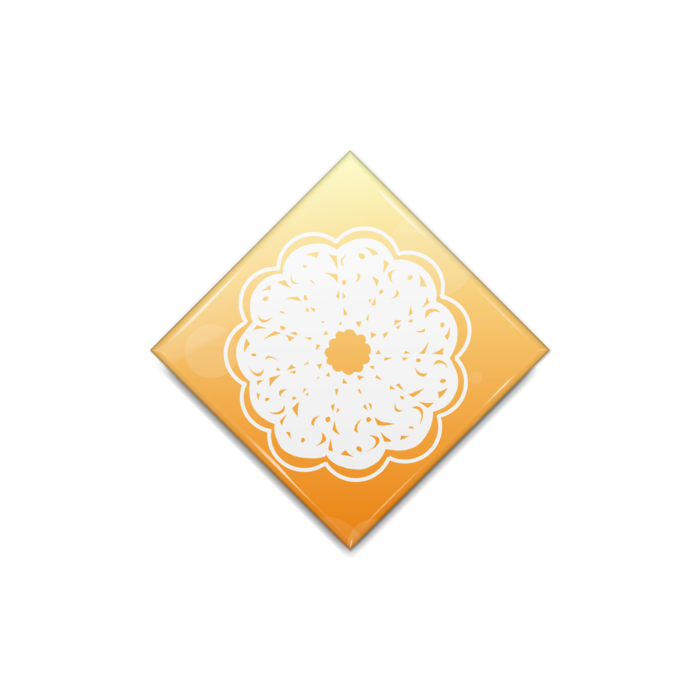 缶バッジ - ひし形40mm