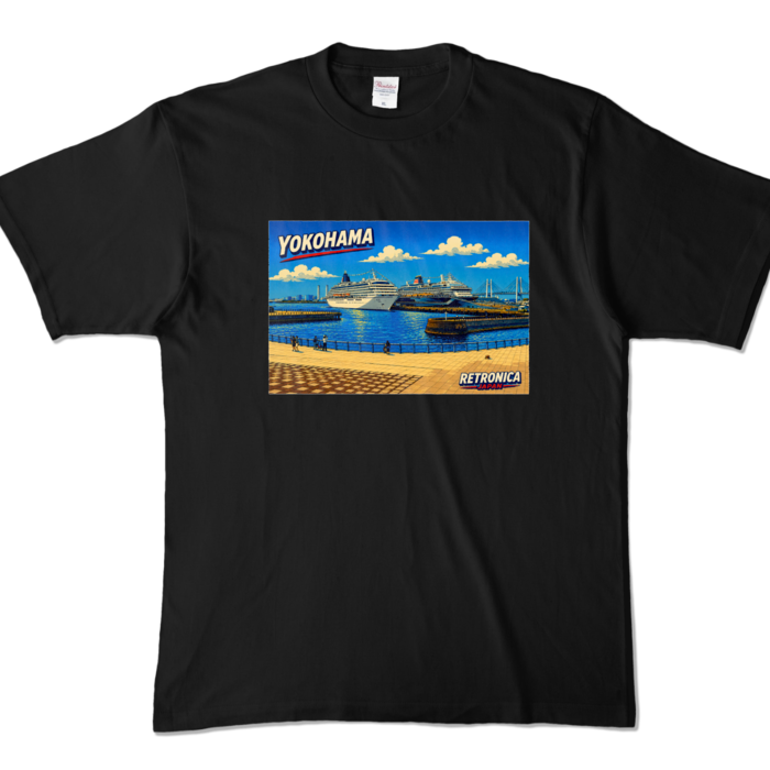カラーTシャツ - XL - ブラック (濃色)