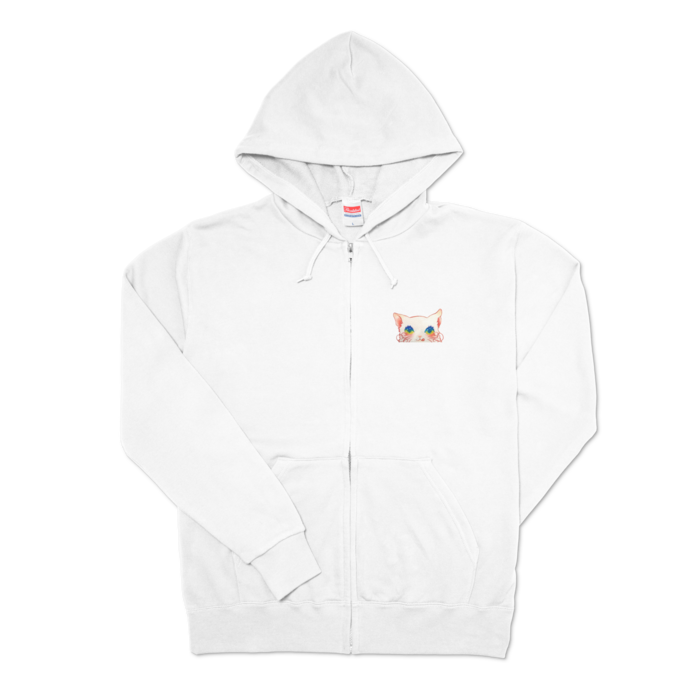 ジップパーカー - L - 左胸