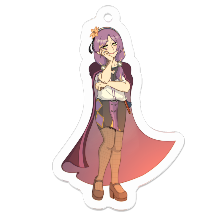 アクリルキーホルダー　50 x 50 (mm)