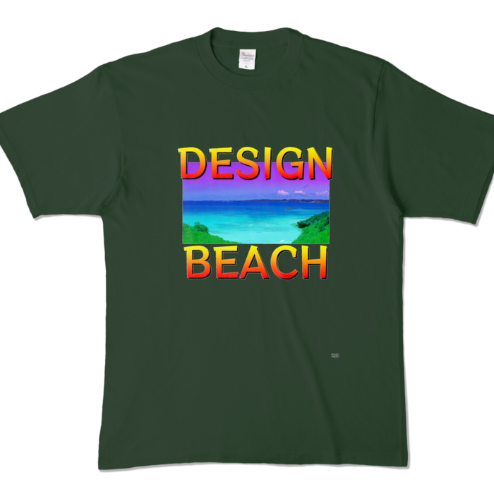 カラーTシャツ - XL - フォレスト (濃色)