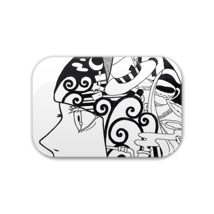 缶バッジ - 角丸 76x51mm