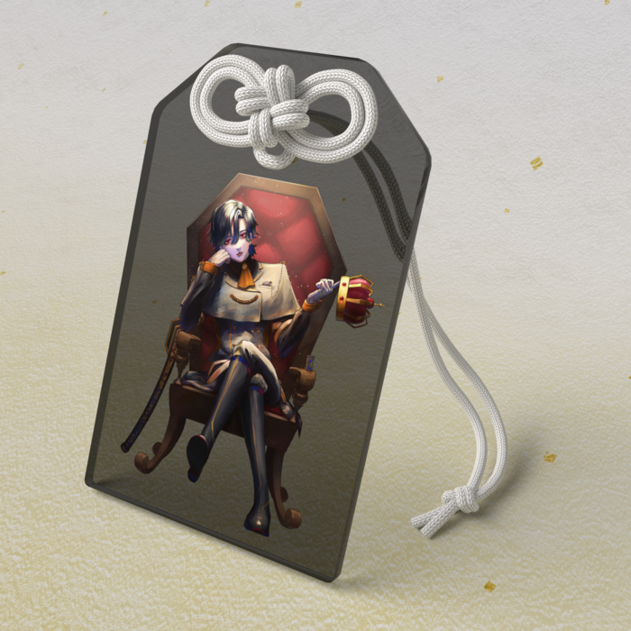 アクリルお守り - 50 × 80mm