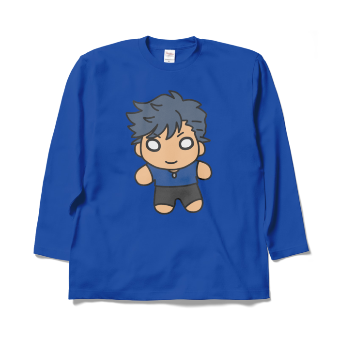 ロングスリーブTシャツ - XL - ロイヤルブルー