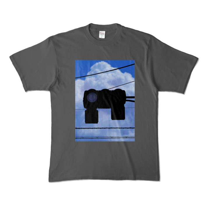 カラーTシャツ - XL - チャコール (濃色)